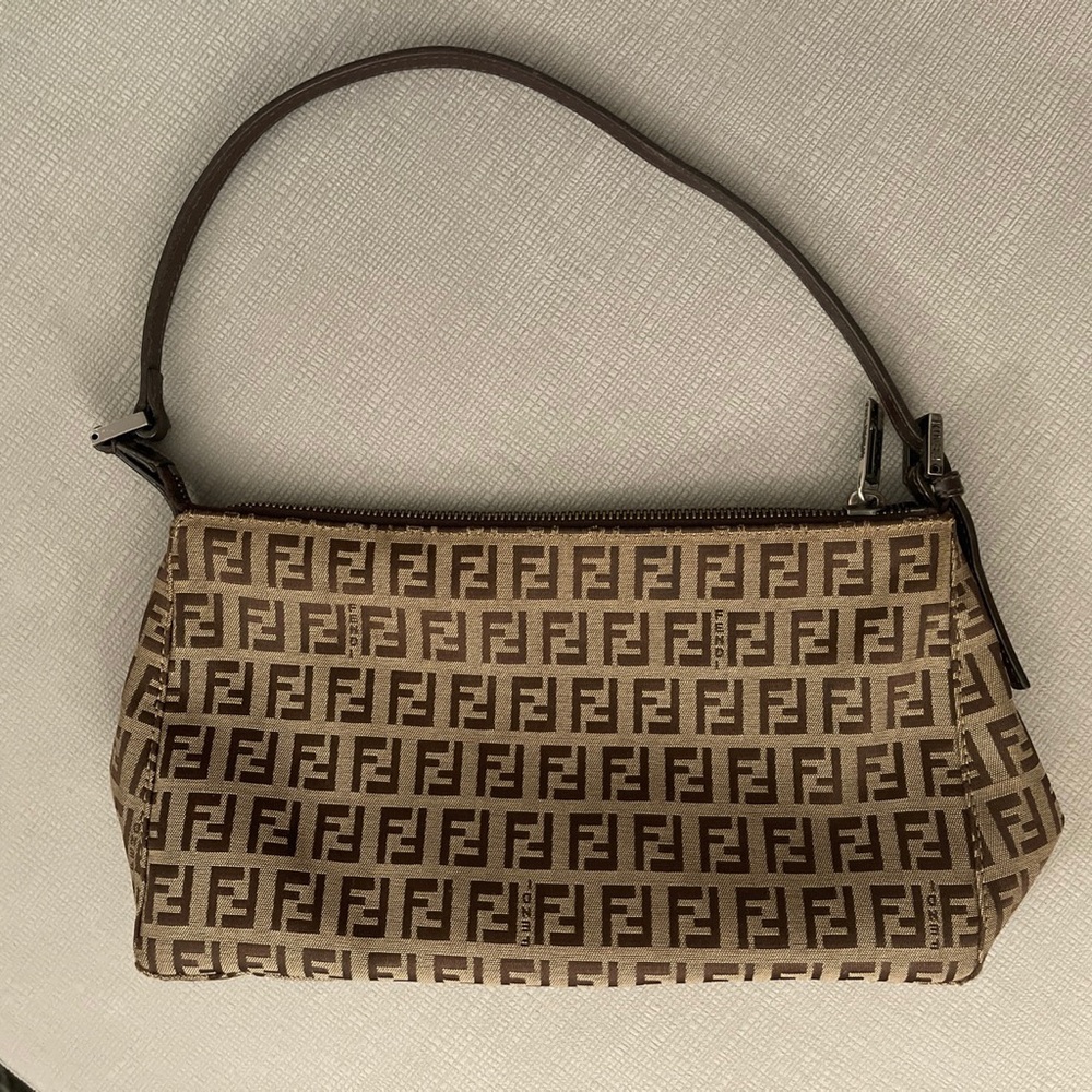 Fendi zucchino shoulder bag